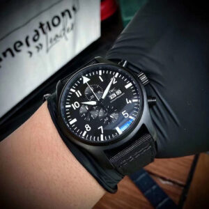 IWC Pilot TOP GUN Caja de titanio Réplica Reloj