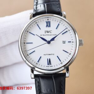 IWC Portofino 40mm 9015-Automático, antirreflejo Cristal de zafiro Réplica Reloj